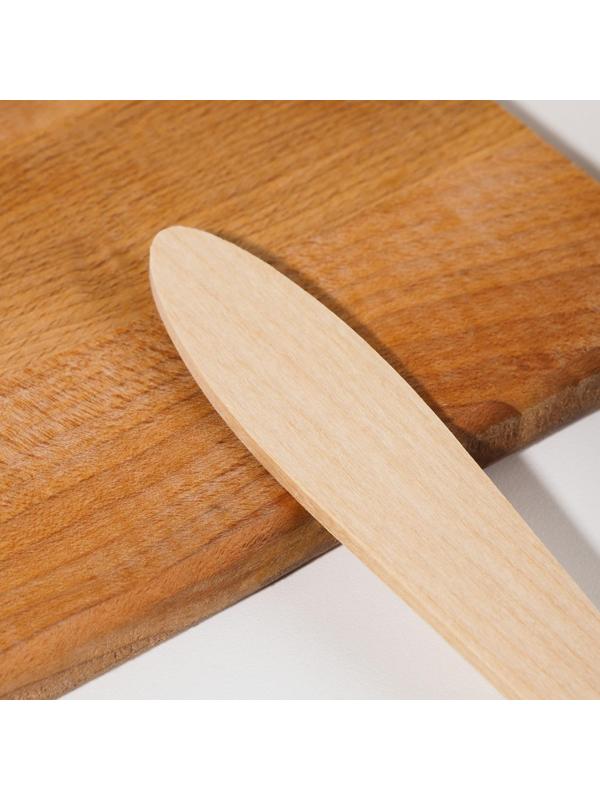 Лопатка деревянная 210х45х4 мм 