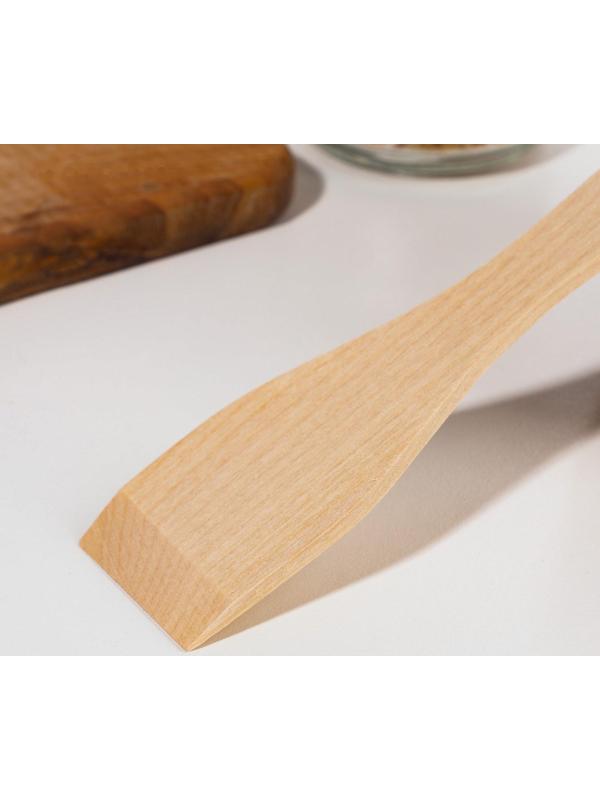 Лопатка деревянная 210х45х4 мм 