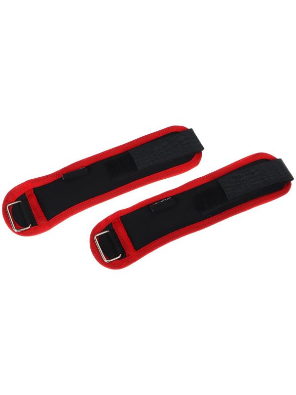 Утяжелители на запястье 2 шт. х 100 г, цвет красный
