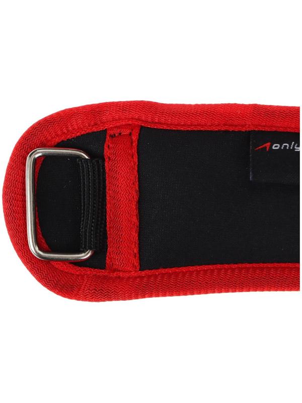 Утяжелители на запястье 2 шт. х 100 г, цвет красный