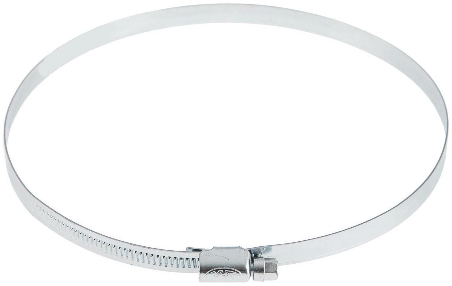 Хомут червячный MGF, диаметр 140-160 мм, ширина ленты 9 мм, оцинкованный