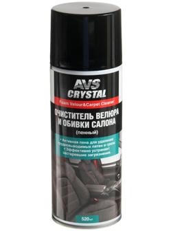 Очиститель велюра и обивки салона AVS AVK-029, пенный, 520 мл