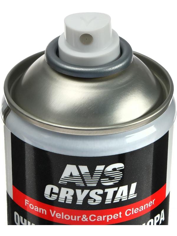Очиститель велюра и обивки салона AVS AVK-029, пенный, 520 мл