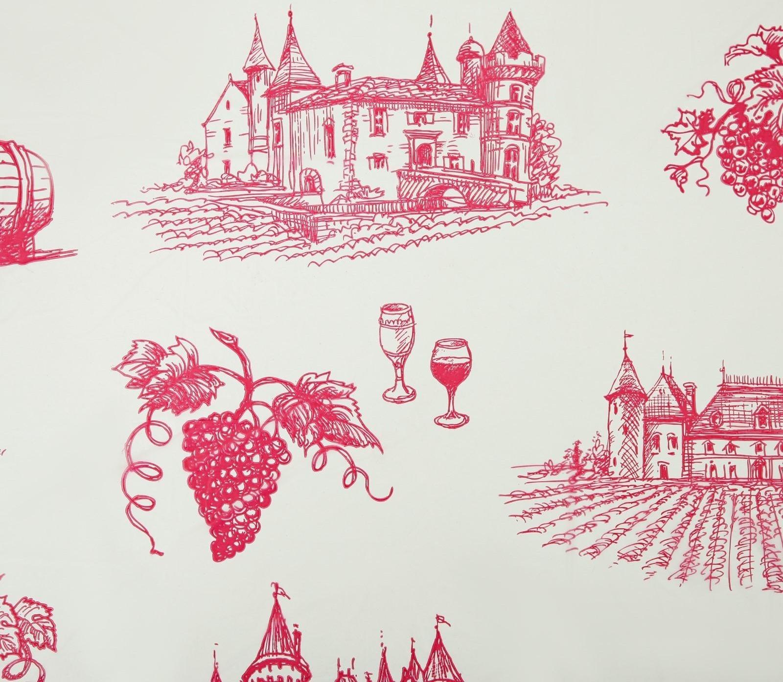 Скатерть без основы одноразовая «Винтаж», 110×150 см