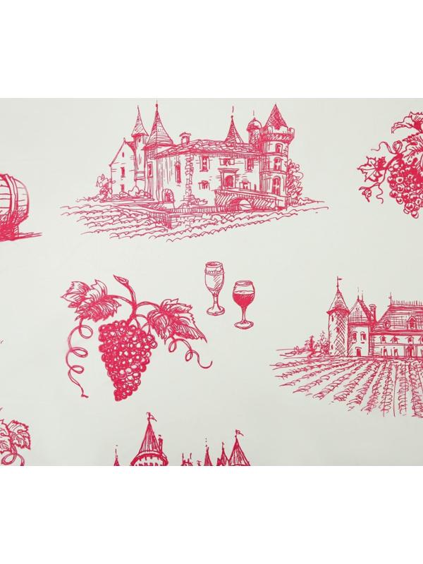 Скатерть без основы одноразовая «Винтаж», 110×150 см