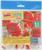 Скатерть без основы одноразовая «Маки», 110×220 см, рисунок микс