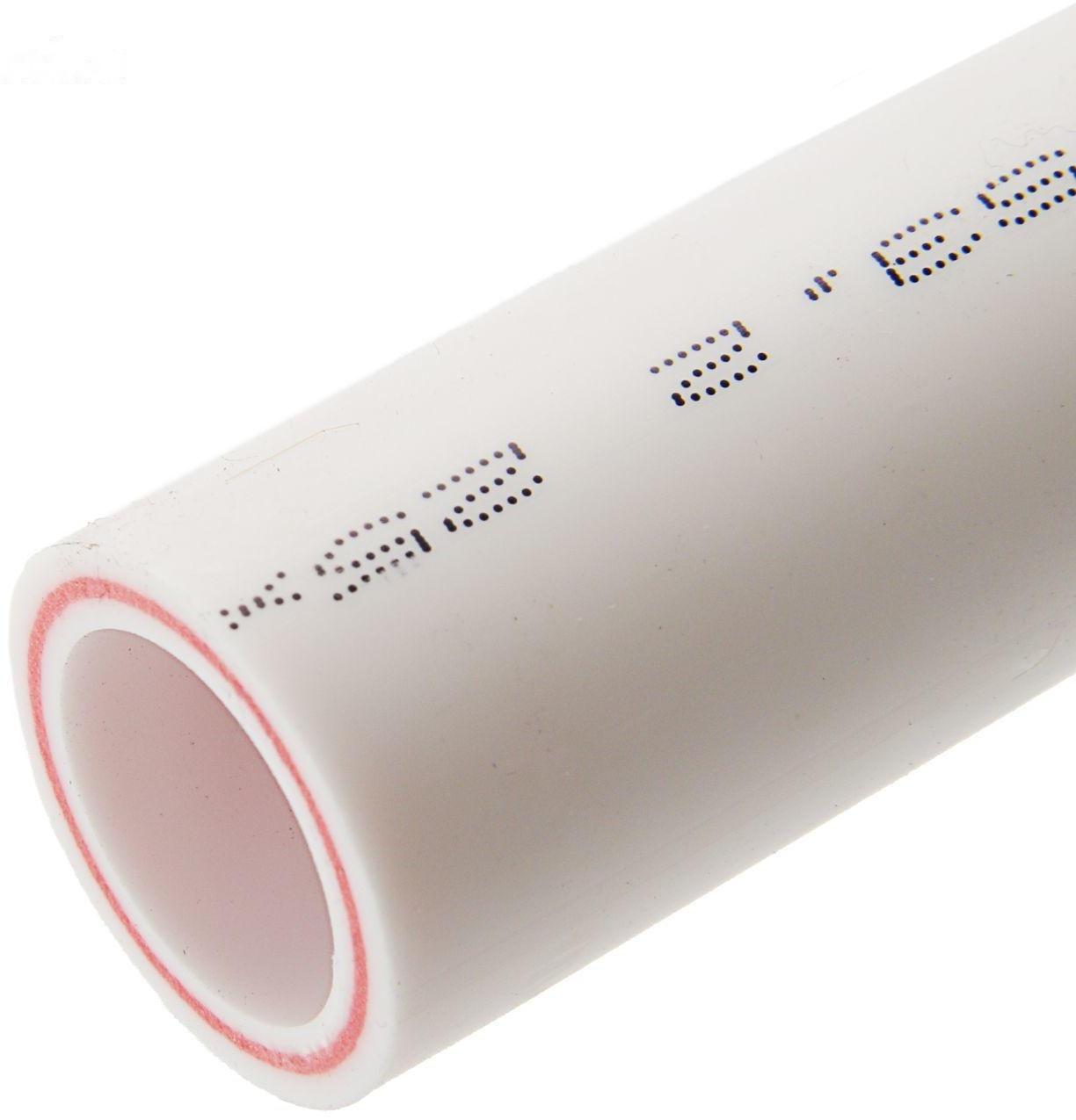 Труба полипропиленовая VALFEX, армированная стекловолокном, d=25x3.5 мм, SDR 7.4, PN20, 4 м