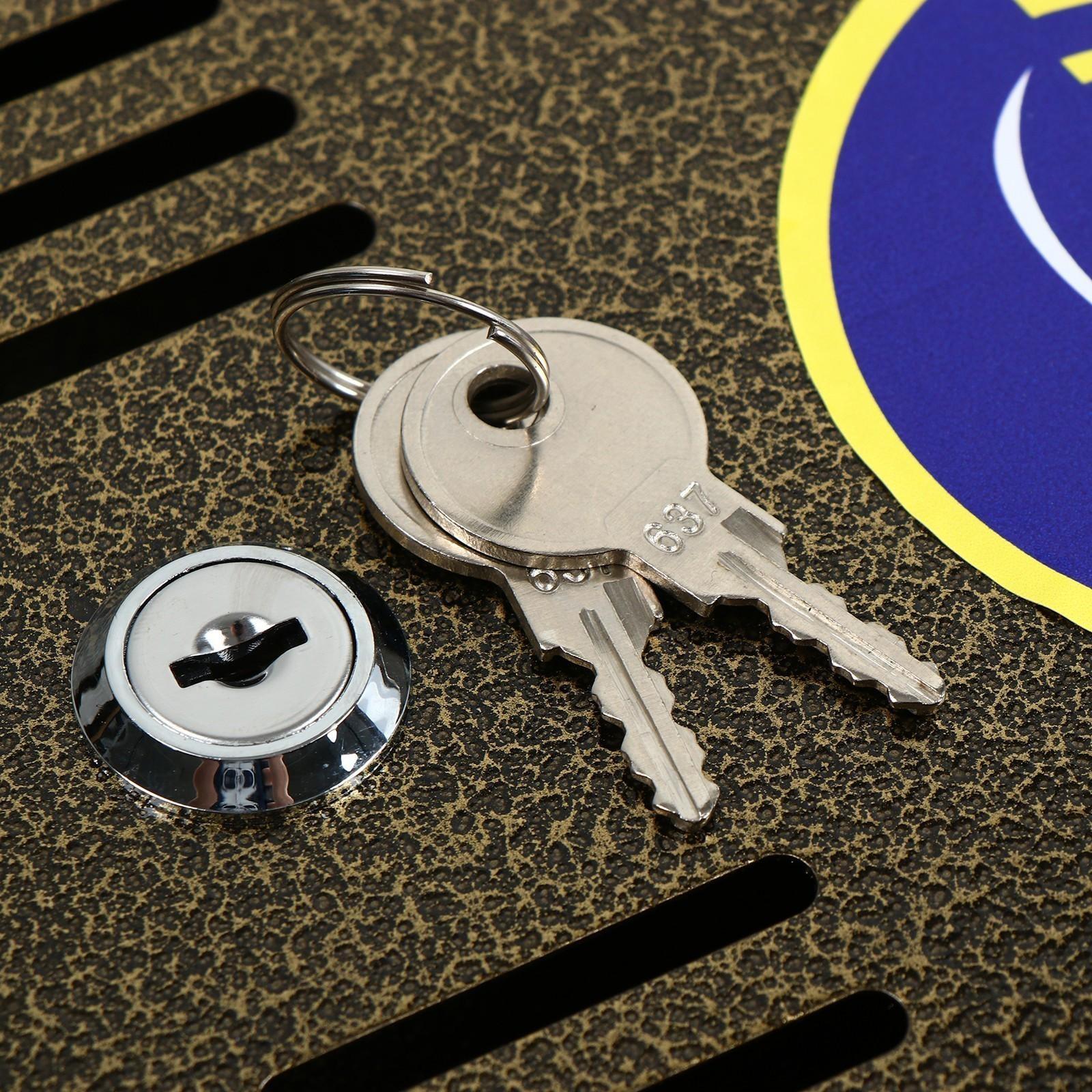 Ящик почтовый с замком, горизонтальный «Широкий», бронзовый