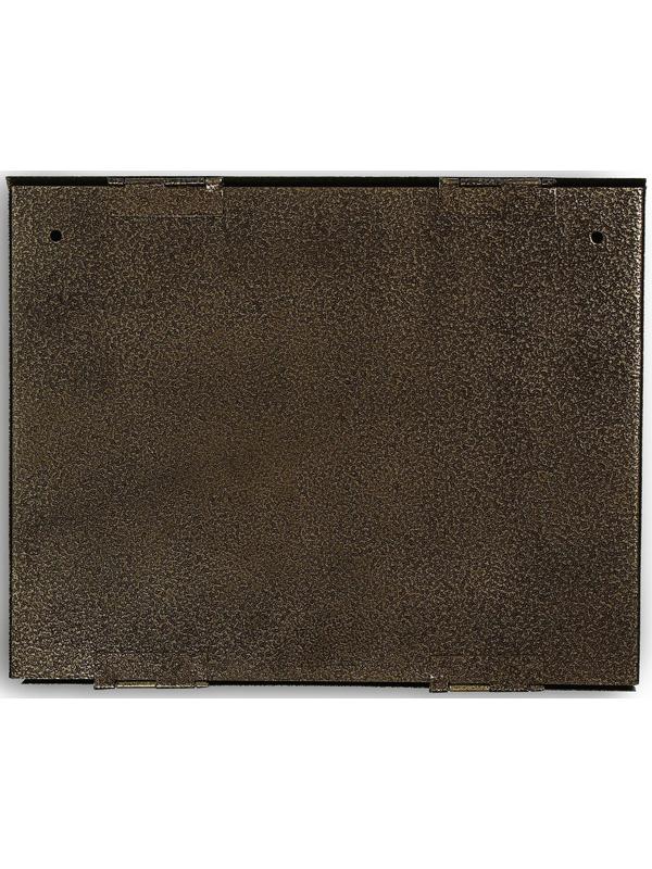 Ящик почтовый с замком, горизонтальный «Широкий», бронзовый