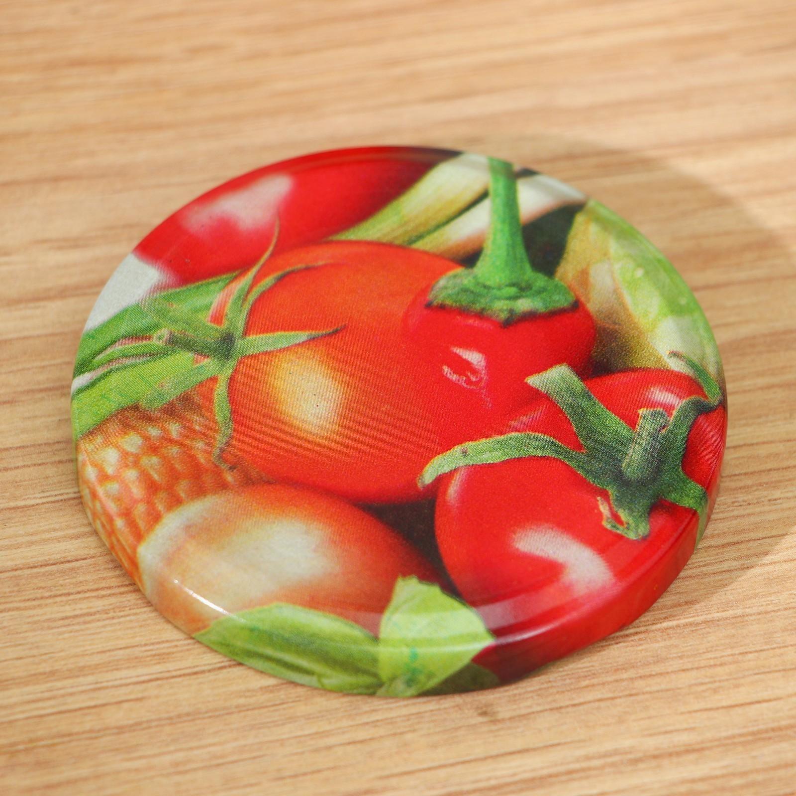 Крышка для консервирования «Элит», ТО-66 мм, винтовая, литография, лакированная / 20 шт.