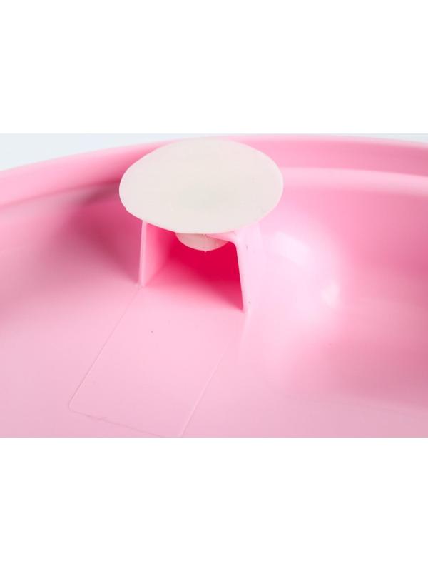 Стульчик для купания на присосках, цвет розовый