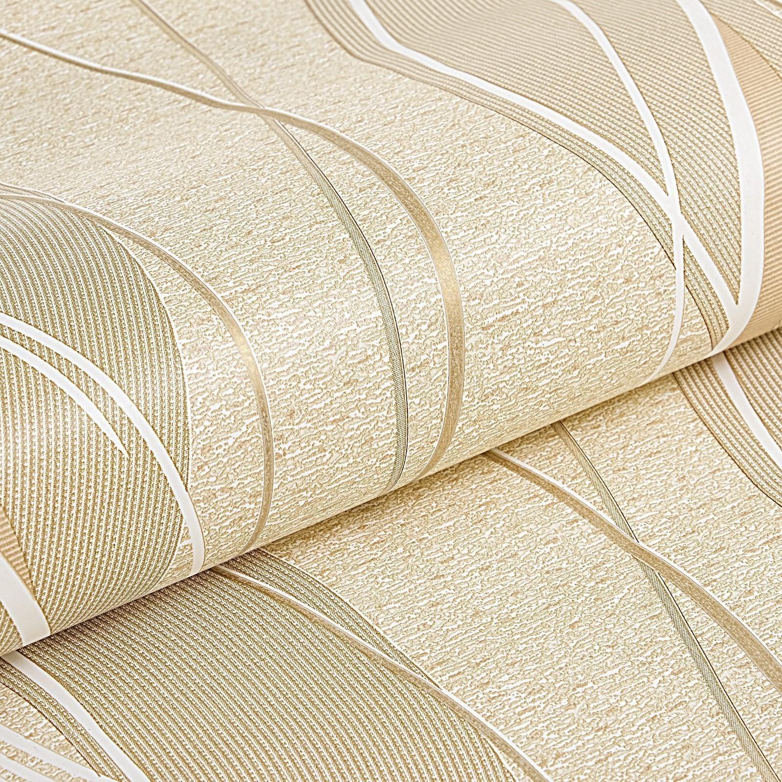 Обои бумажные Саратов Ф434-02 Импульс бежевый 0,53х10м