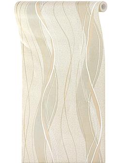 Обои бумажные Саратов Ф434-02 Импульс бежевый 0,53х10м