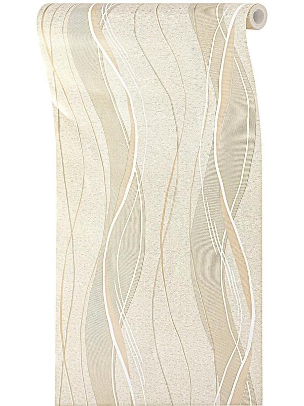 Обои бумажные Саратов Ф434-02 Импульс бежевый 0,53х10м