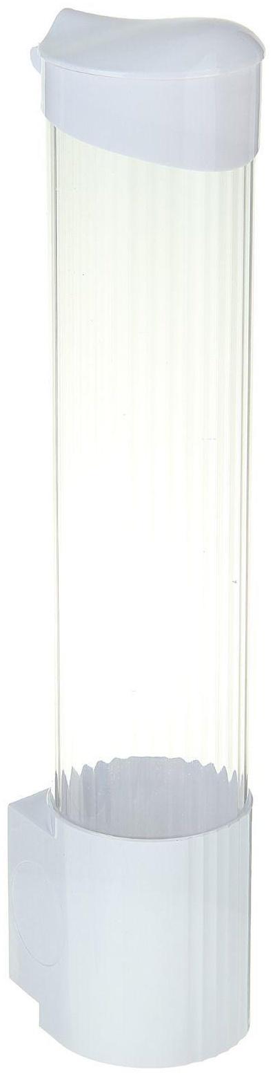 Стаканодержатель LESOTO white, на шурупах, белый