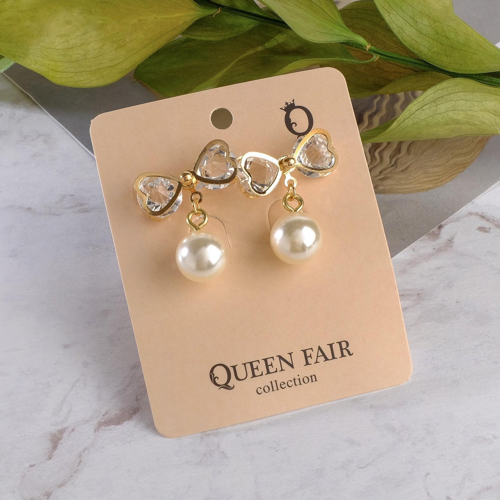 Серьги с жемчугом 