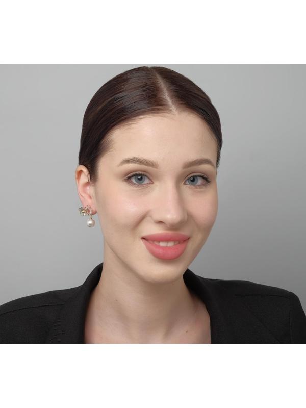 Серьги с жемчугом 