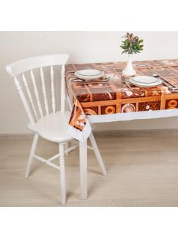 Скатерть на нетканой основе многоразовая «Кофе», 90×135 см