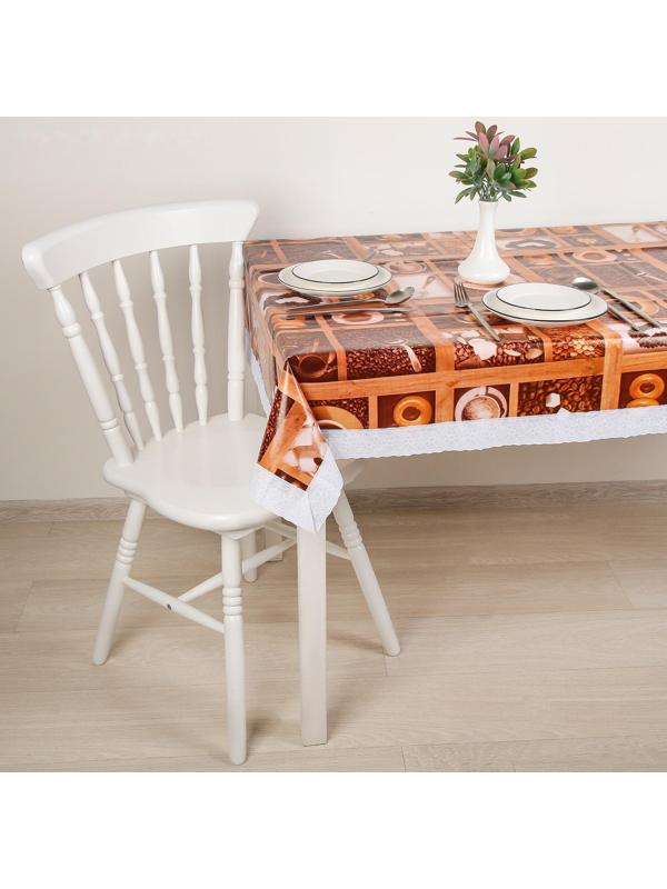 Скатерть на нетканой основе многоразовая «Кофе», 90×135 см