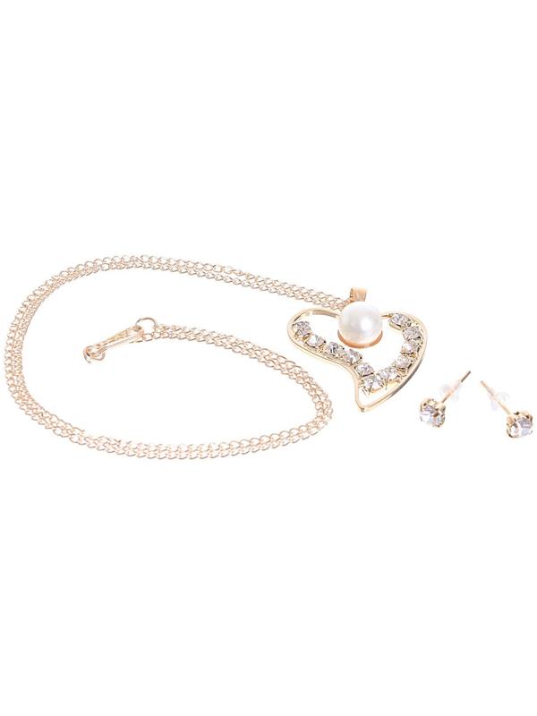 Гарнитур 2 предмета: серьги, кулон 