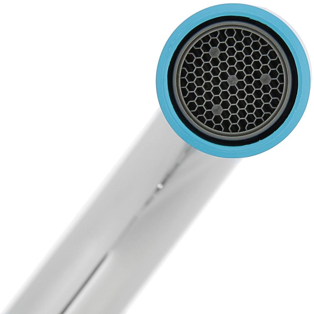 Моносмеситель Accoona A4782M, для холодной воды, синий, хром