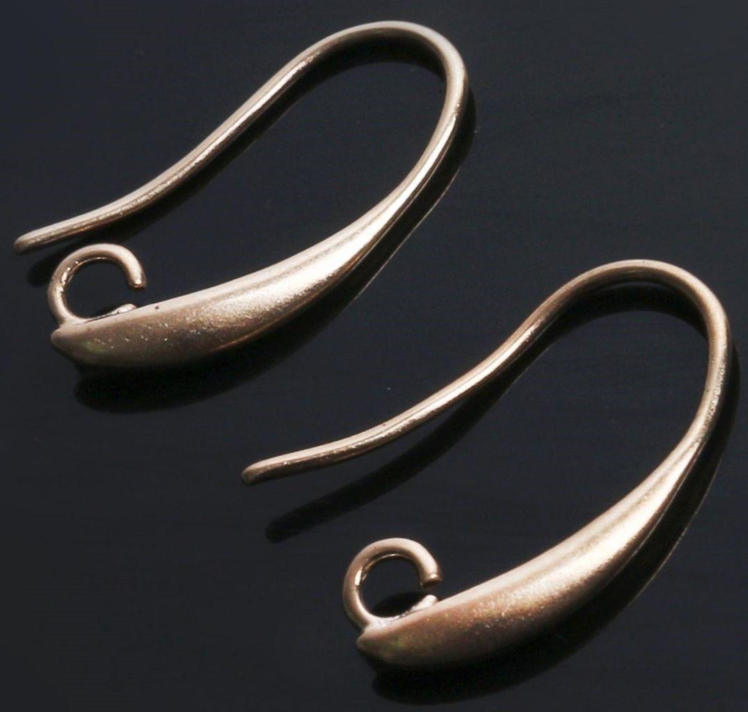 Швензы-крючки СМ-1111-1,  (набор 5пар), цвет золото