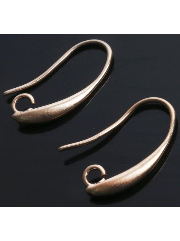 Швензы-крючки СМ-1111-1,  (набор 5пар), цвет золото