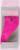 Расчёска массажная, 6 × 14,5 см, цвет розовый/жёлтый