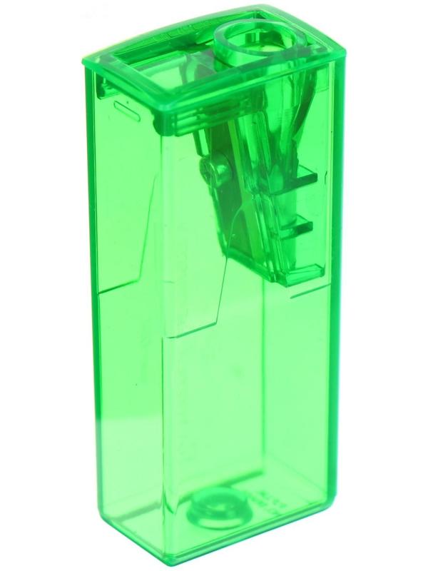 Точилка 1 отверстие с контейнером Faber-Castell 5815 микс*5 цветов, флуоресцентные цвета