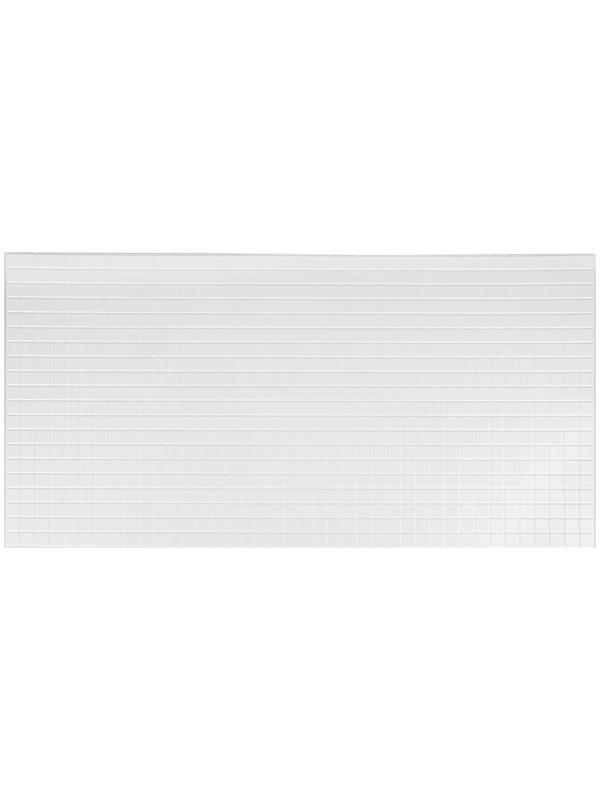 Панель ПВХ мозаика Белая 485х960