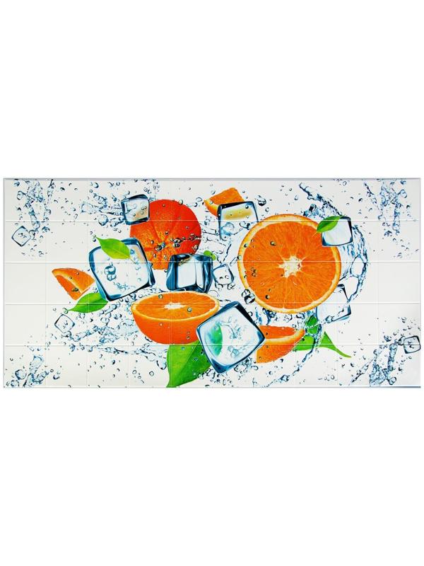 Панель ПВХ плитка Апельсин 485х960