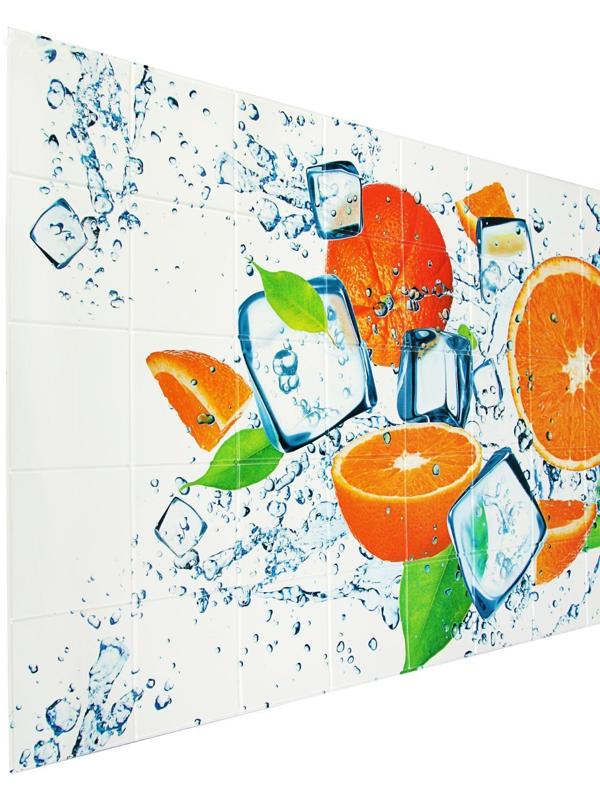 Панель ПВХ плитка Апельсин 485х960