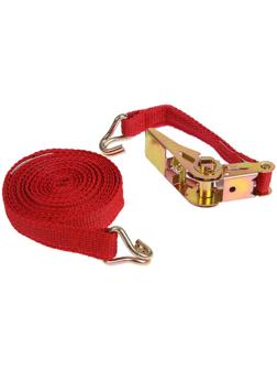 Стяжка груза с механизмом 110 мм, ширина ленты 25 мм, нагрузка 200/400 кг, длина 4 м