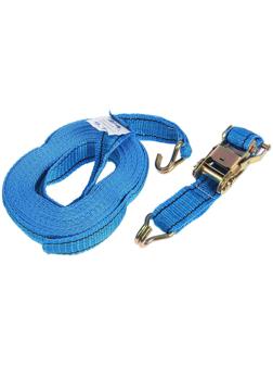 Стяжка груза с механизмом 130 мм, ширина ленты 38 мм, нагрузка 2000/4000 кг, длина 10 м