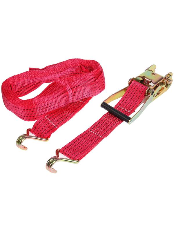 Стяжка груза с механизмом 230 мм, ширина ленты 50 мм, нагрузка 5000/10000 кг, длина 8 м