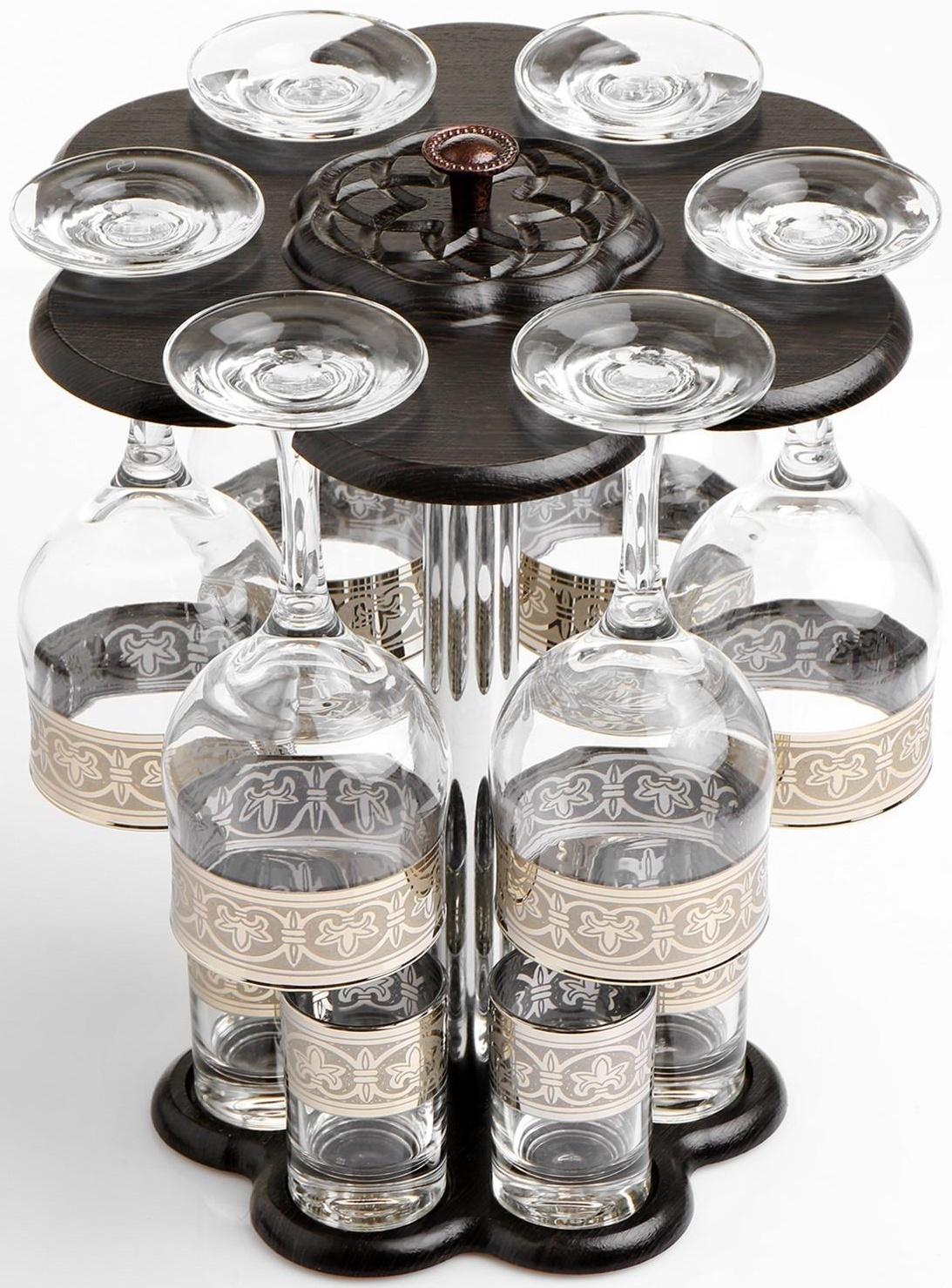 Мини-бар 12 предметов вино, флоренция, темный 240/50 мл