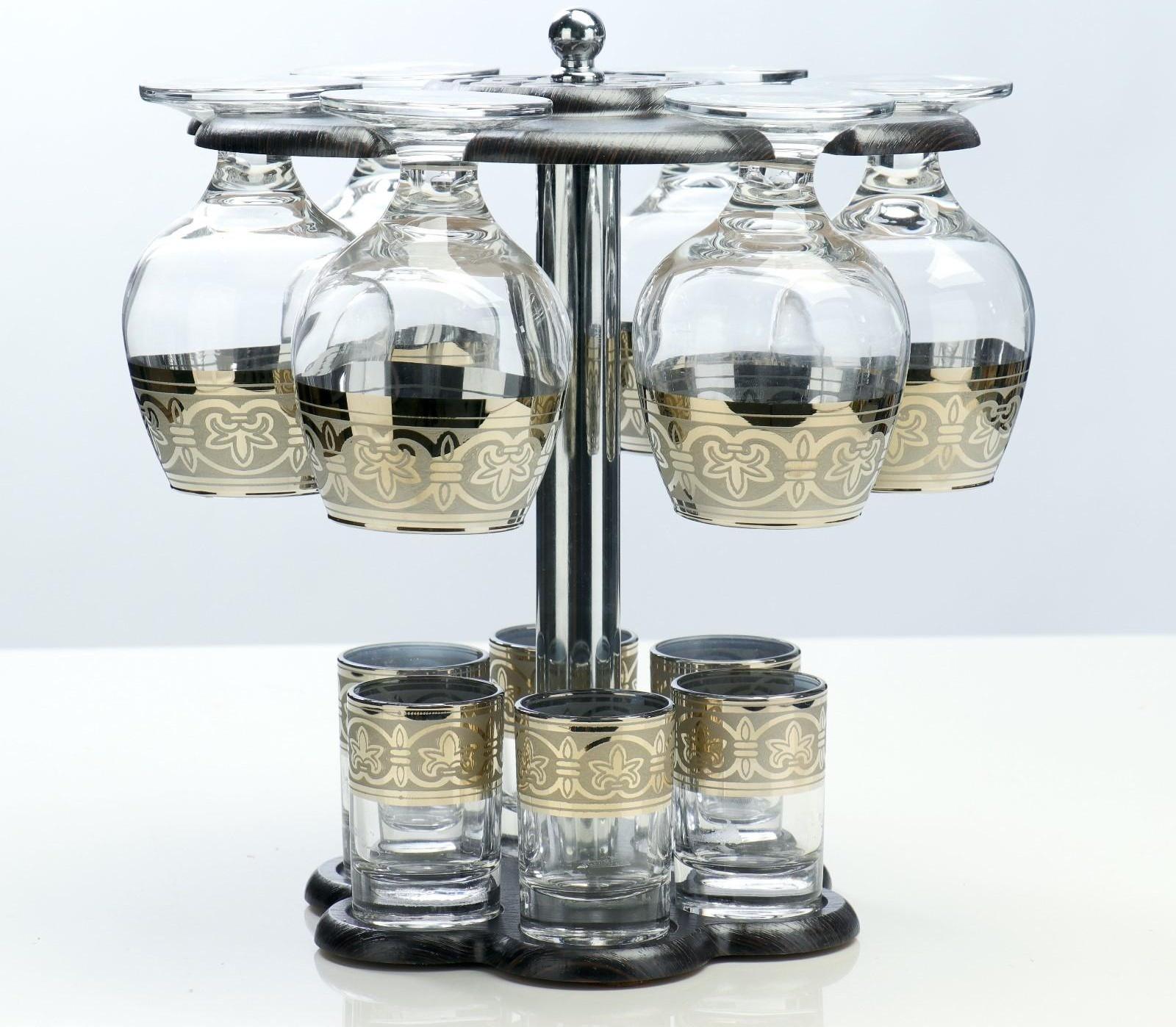 Мини-бар 12 предметов коньяк, флоренция, темный 350/50 мл