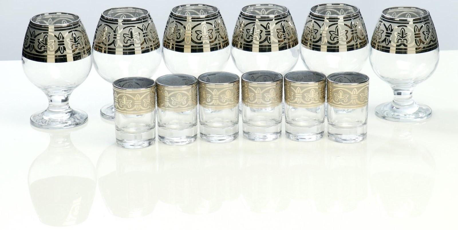 Мини-бар 12 предметов коньяк, флоренция, темный 350/50 мл