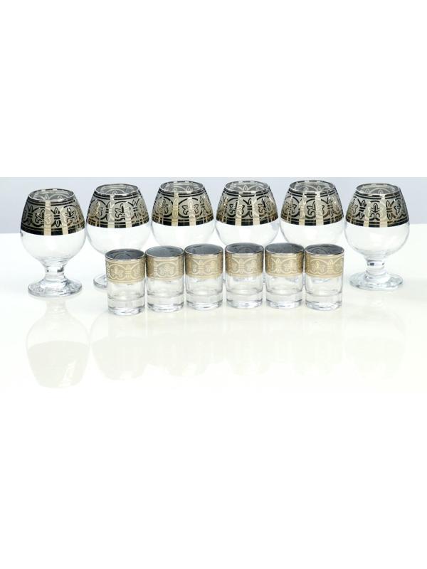 Мини-бар 12 предметов коньяк, флоренция, темный 350/50 мл