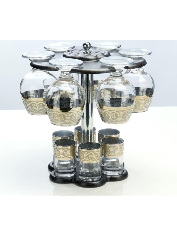 Мини-бар 12 предметов коньяк, флоренция, темный 350/50 мл