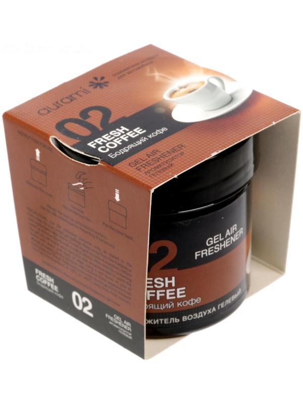 Ароматизатор Гелевый в банке «02 Бодрящий кофе» (25), GEL-02