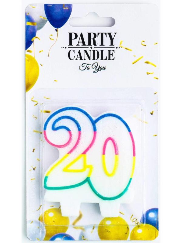 Свеча для торта «‎Юбилейный ГИГАНТ», цифра 