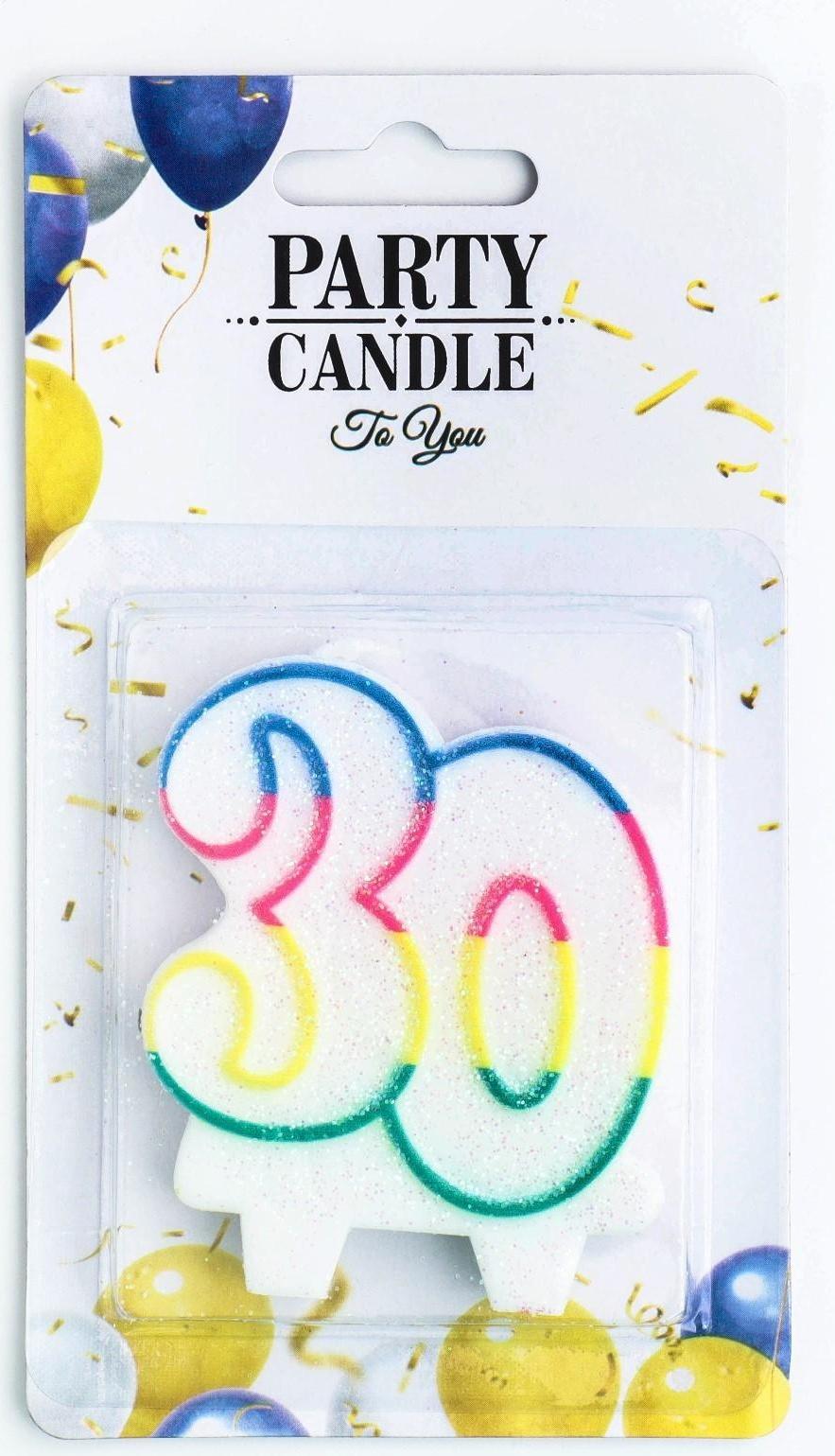 Свеча для торта «‎Юбилейный ГИГАНТ», цифра 