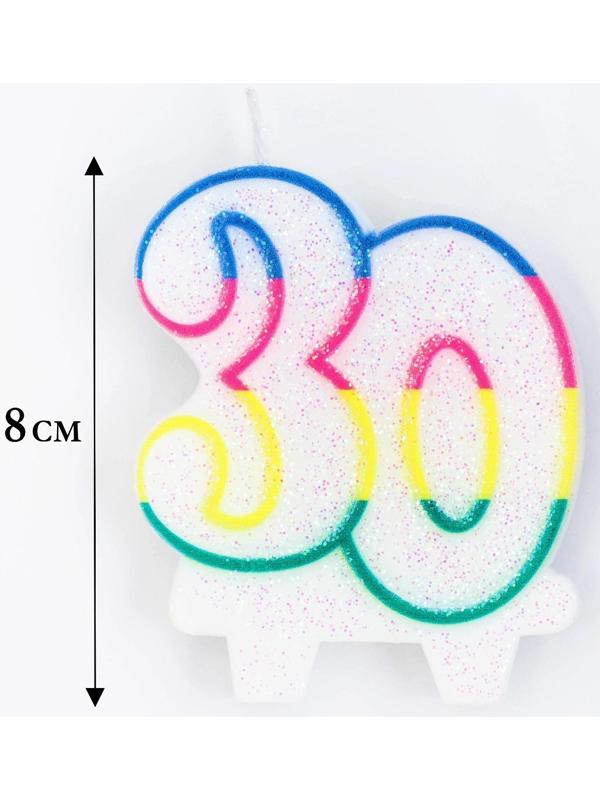 Свеча для торта «‎Юбилейный ГИГАНТ», цифра 