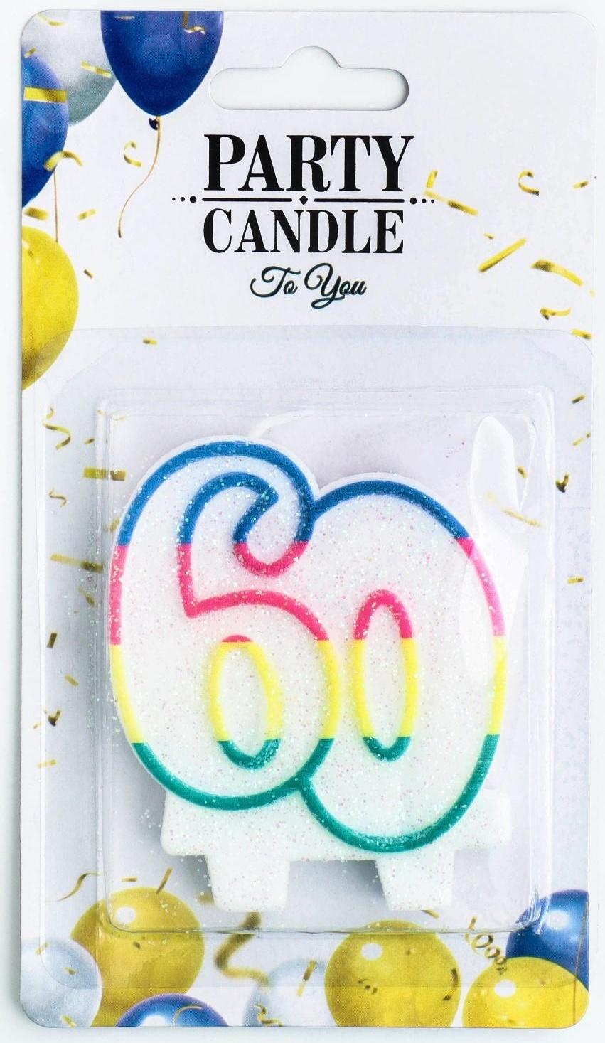 Свеча для торта «‎Юбилейный ГИГАНТ», цифра 