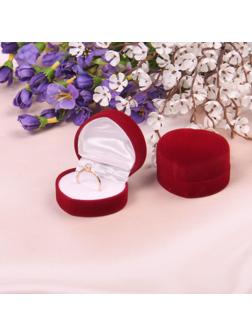 Футляр бархатный под кольцо 