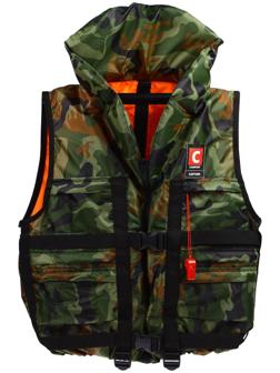 Жилет спасательный с подголовником «Капитан», двухсторонний, большой, 100 кг