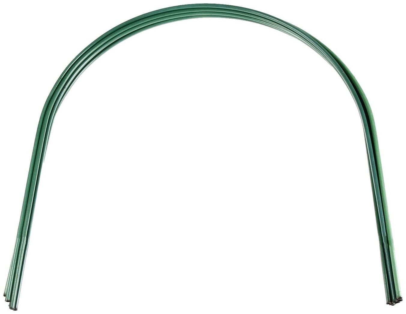 Дуги для парника, металл в кембрике 2 м, d = 10 мм, набор 6 шт.
