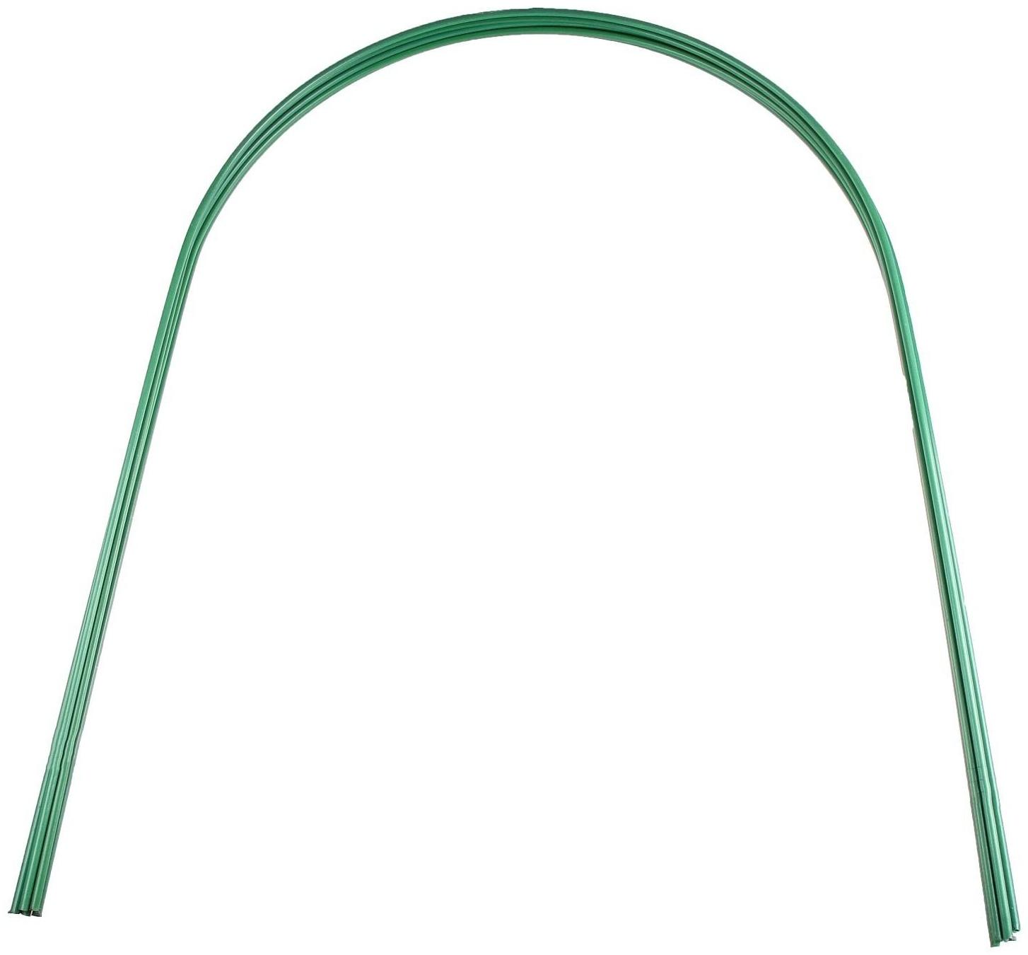 Дуги для парника, металл в кембрике 3 м, d = 10 мм, набор 6 шт.