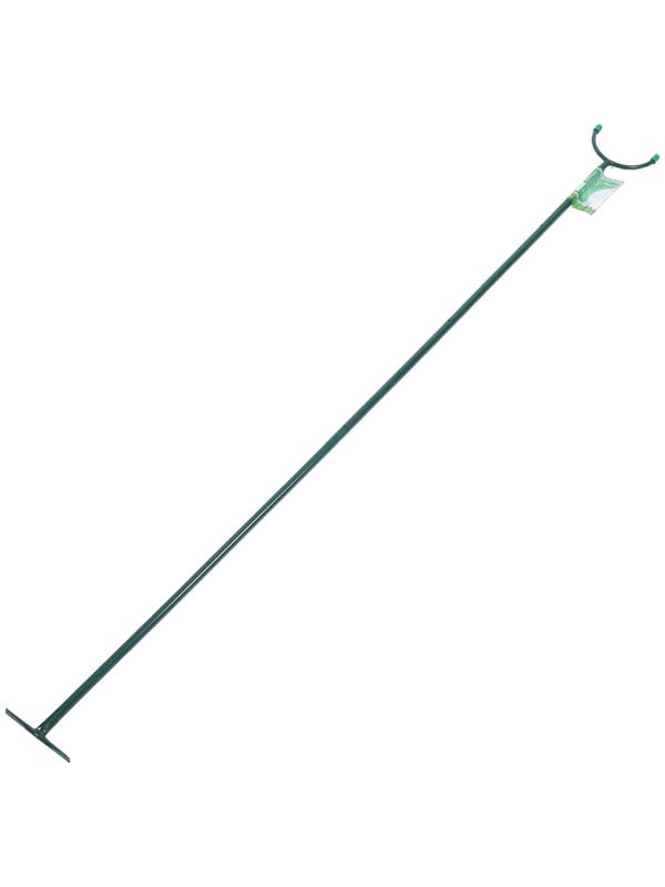Опора для ветвей, h = 160-280 см, ножка d = 1,6 см, металл, зелёная